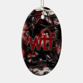 OMG! wtf Keramisch Ornament (Rechts)