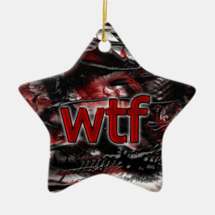 OMG! wtF Keramisch Ornament