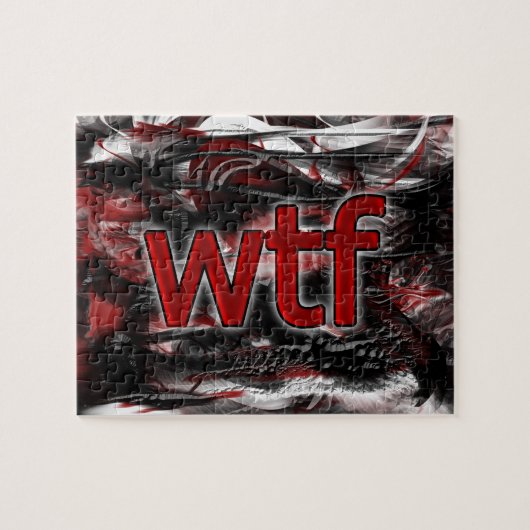 OMG! wtf Legpuzzel (Horizontaal)