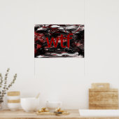 OMG! wtf Poster (Keuken)