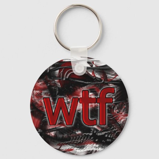 OMG! wtf Sleutelhanger (Voorkant)