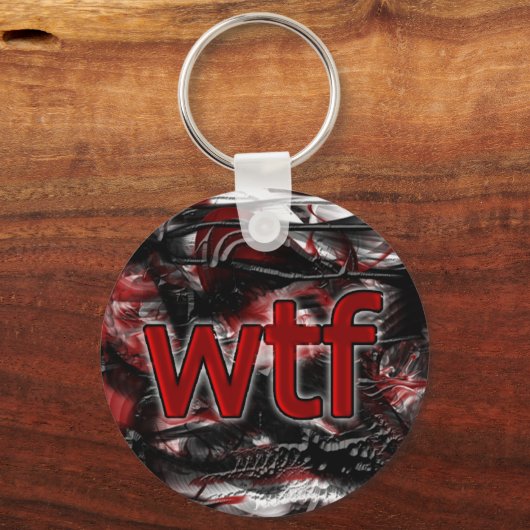 OMG! wtf Sleutelhanger (Voorkant)