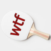 OMG! wtf Tafeltennisbatje (Zijkant)