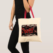 OMG! wtf Tote Bag (Voorkant (product))