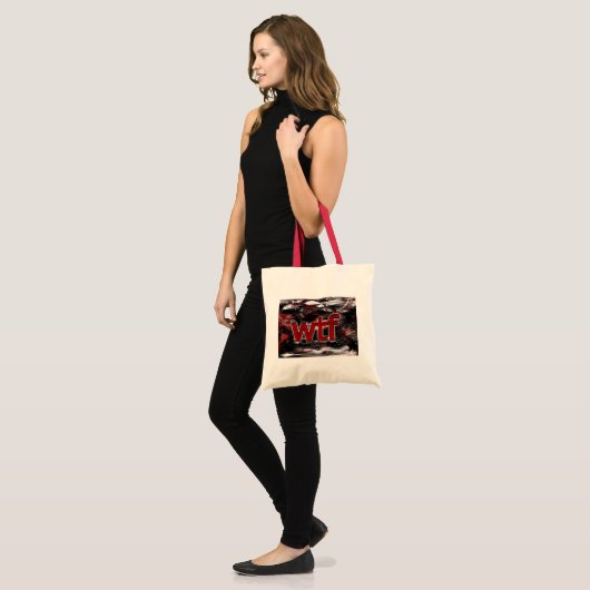 OMG! wtf Tote Bag (Voorkant (model))