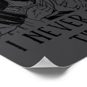 Omg You Guys I Never Said That Funny Sarcastic Quo Poster (Hoek)