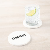 OMG!! ZANDSTEEN ONDERZETTER (Zijkant)