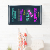 OMG Ze maakt van 13 verrassende feestdagen welkom Spandoek (Insitu)