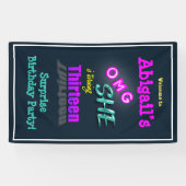 OMG Ze maakt van 13 verrassende feestdagen welkom Spandoek (Horizontaal)