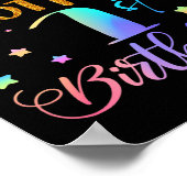 OMG zijn mijn broers 1e verjaardag zoet 1 jaar oud Poster (Hoek)