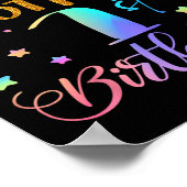 OMG zijn mijn broers 1e verjaardag zoet 1 jaar oud Poster (Hoek)