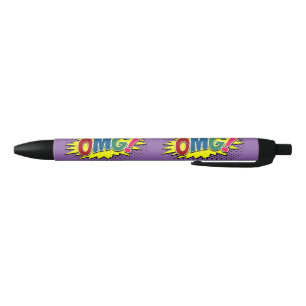 OMG! ZWARTE INKT PEN