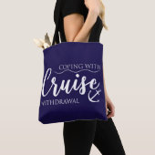 Omgaan met Druise terugtrekking Nautical Tote Bag (Dichtbij)
