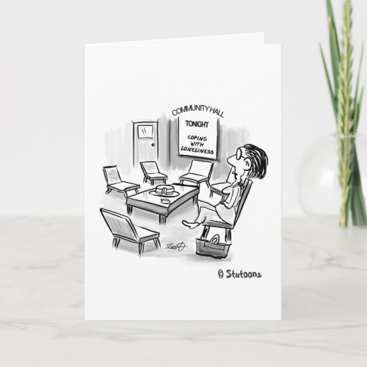Omgaan met eenzaamheid kaart (Voorkant)