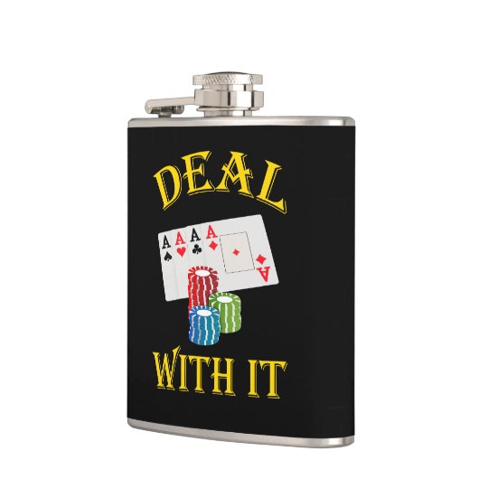 Omgaan met IT Poker Heupfles (Links)