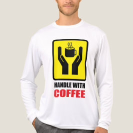 Omgaan met koffie Tri-Blend shirt
