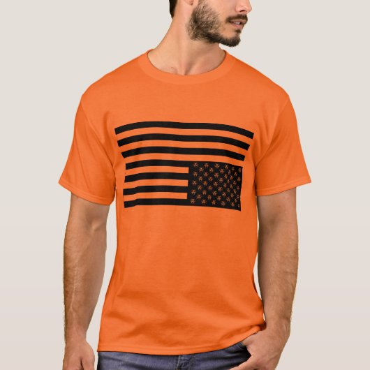 Omgekeerd 50 BioHazard US States Flag Shirt (Voorkant)
