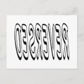 Omgekeerd Briefkaart (Voorkant)