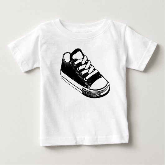 Omgekeerd geïnspireerd T-Shirt voor Baby (Voorkant)