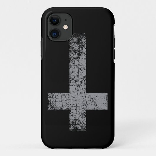 Omgekeerd kruisje Case-Mate iPhone case (Achterkant)
