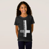 Omgekeerd kruisje t-shirt (Voorkant volledig)