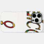 Omgekeerd "OFFICIEEL" Vrouwelijk Symbool | Bold Mi Case-Mate iPhone Case (Achterkant (horizontaal))
