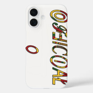 Omgekeerd "OFFICIEEL" Vrouwelijk Symbool   Bold Mi iPhone 16 Hoesje