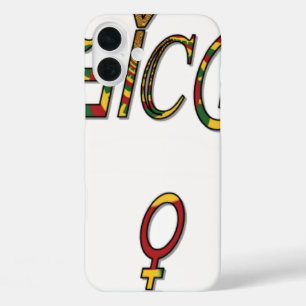 Omgekeerd "OFFICIEEL" Vrouwelijk Symbool   Bold Mi iPhone 16 Plus Hoesje