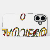 Omgekeerd "OFFICIEEL" Vrouwelijk Symbool | Bold Mi Case-Mate iPhone Case (Achterkant (horizontaal))