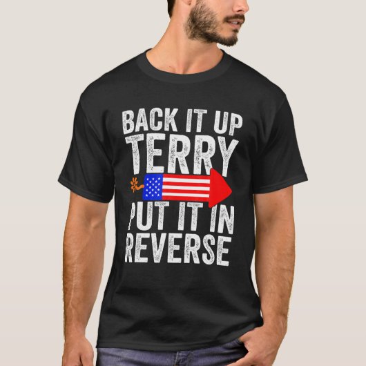 Omgekeerd op Terry. T-shirt (Voorkant)