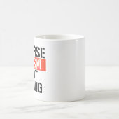 Omgekeerd racisme is geen ding koffiemok (Center)