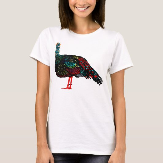 Omgekeerd Turkije T-shirt (Voorkant)