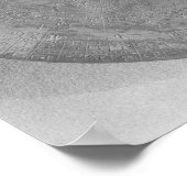 Omgekeerd van een Moorish astrolabe uit Cordoba Poster (Hoek)