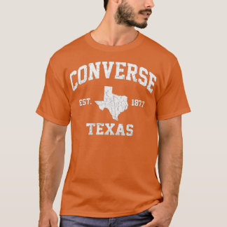 Omgekeerde Athletische stijl van Texas TX State T-shirt
