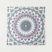 Omgekeerde Balans Mandala 2 Wandkleed (Voorkant (horizontaal))