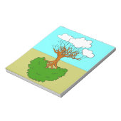 omgekeerde boom notitieblok (Linkerzijde)