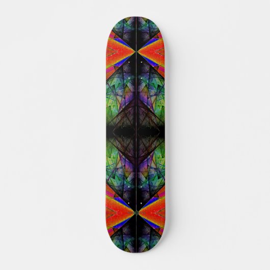 Omgekeerde driehoek prisma 2 persoonlijk skateboard (Voorkant)