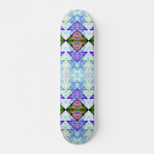 Omgekeerde Driehoek Prisma Dekbed Persoonlijk Skateboard (Voorkant)