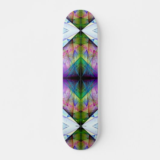 Omgekeerde driehoek prisma persoonlijk skateboard (Voorkant)