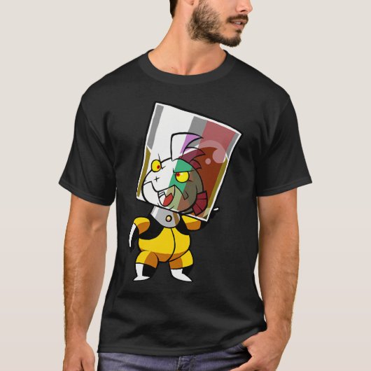 Omgekeerde duikuitrusting t-shirt (Voorkant)