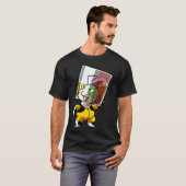 Omgekeerde duikuitrusting t-shirt (Voorkant volledig)