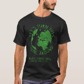 Omgekeerde Earth Day 2020 van de Klimaatveranderin T-shirt (Voorkant)