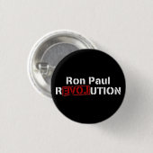 omgekeerde europese paul revolutie ronde button 3,2 cm (Voorkant /achterkant)