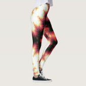 Omgekeerde geluidsgolf kruis leggings (Rechts)