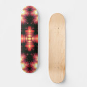Omgekeerde geluidsgolf kruis persoonlijk skateboard (Voorkant)
