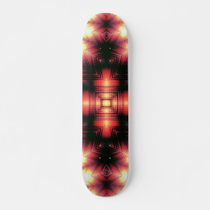 Omgekeerde geluidsgolf kruis persoonlijk skateboard