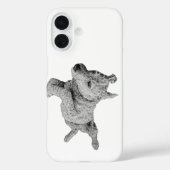 Omgekeerde glimlach Case-Mate iPhone case (Achterkant)