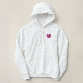 Omgekeerde hartslag hoodie