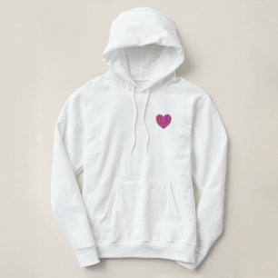 Omgekeerde hartslag hoodie