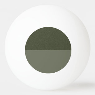 Omgekeerde horizontale mos groene pingpongbal